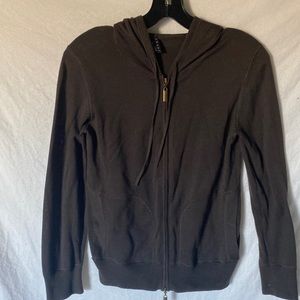 Theory Brown Sweater Hoodie